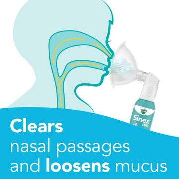 Vicks Sinex Kids Saline Easy Mist, Gently Clears & Soothes Everyday Stuffy Noses