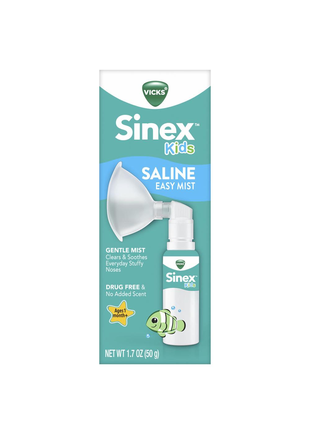 Vicks Sinex Kids Saline Easy Mist Kit; image 1 of 3