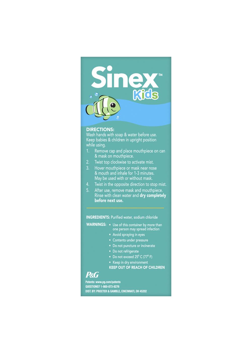 Vicks Sinex Kids Saline Easy Mist Kit; image 3 of 3