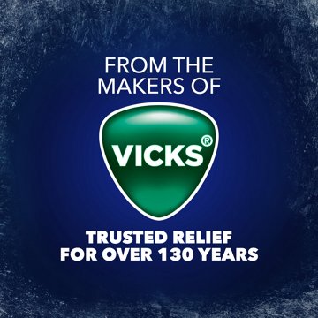 Vicks VapoCOOL SEVERE Max Strength Menthol Sore Throat Lozenge, Winterfrost Flavor, 45 ct