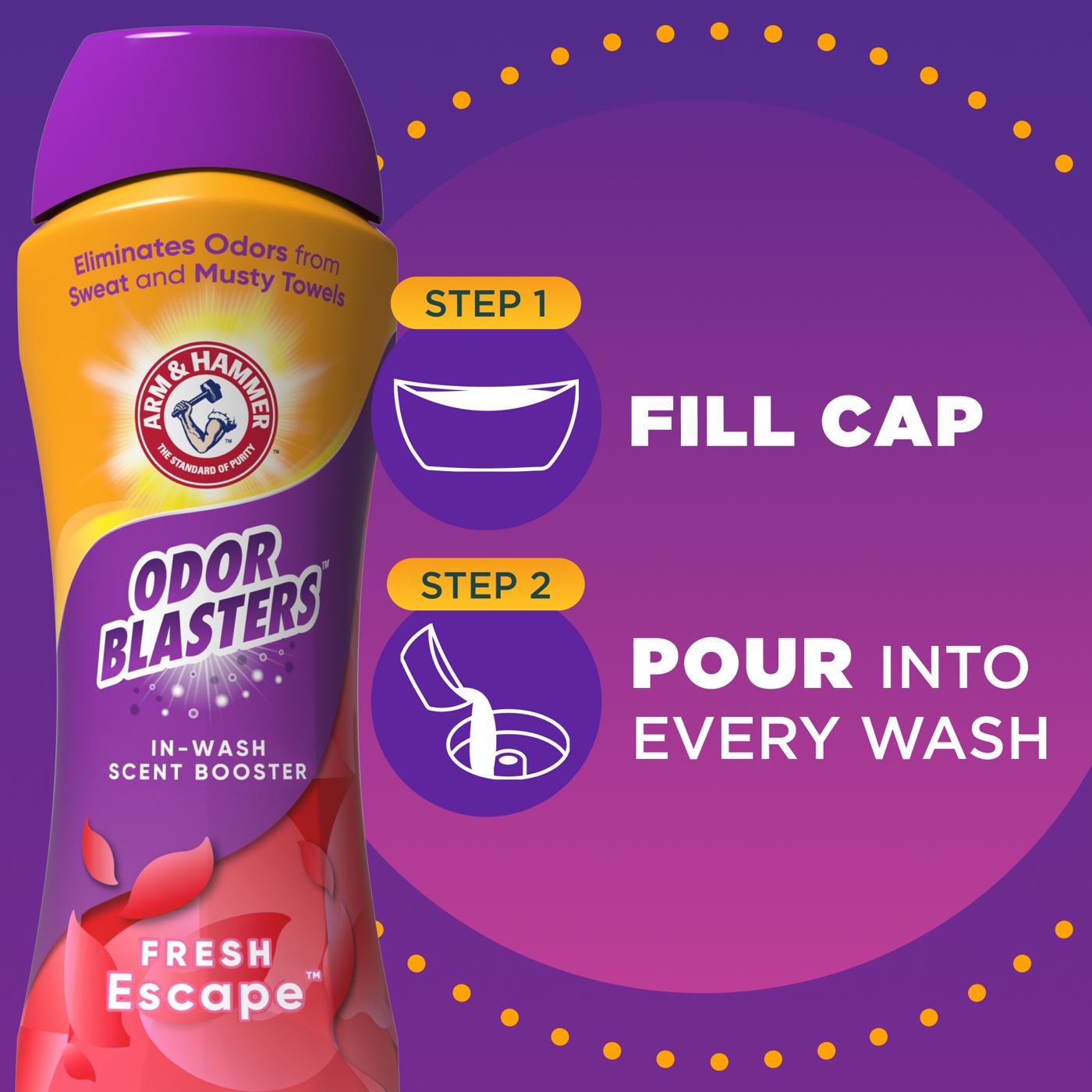 Arm & Hammer Odor Blaster In-Wash Scent Booster Beads - Fresh Escape ; image 5 of 12