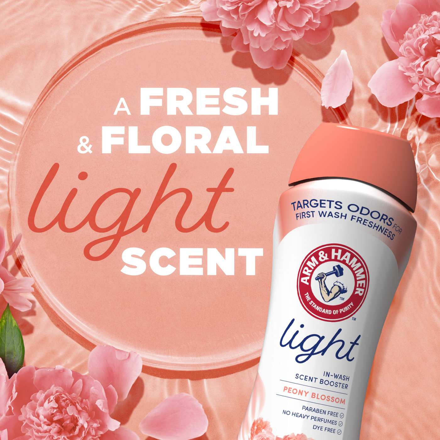 Arm & Hammer Light In-Wash Scent Booster Beads - Peony Blossom; image 2 of 12