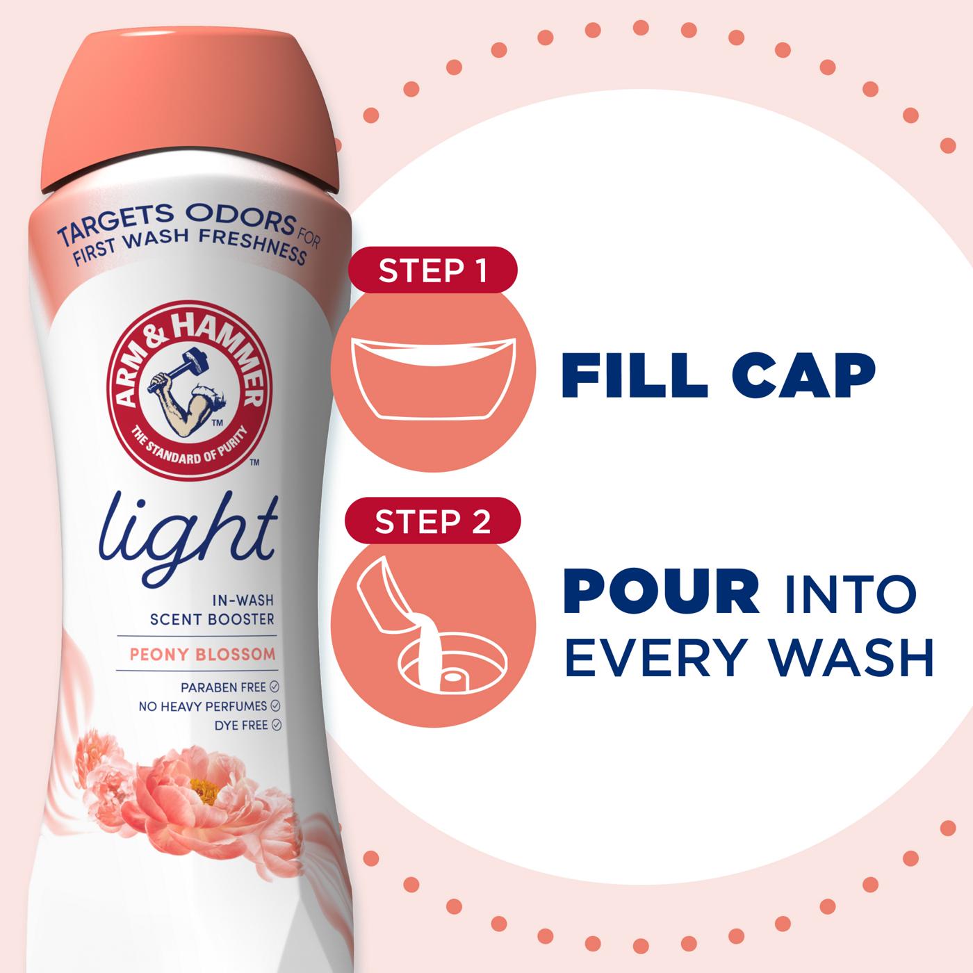 Arm & Hammer Light In-Wash Scent Booster Beads - Peony Blossom; image 11 of 12