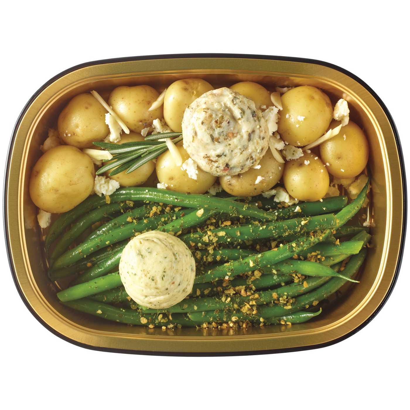 Meal Simple by H-E-B Lemon Rosemary Potatoes & Green Beans; image 1 of 4