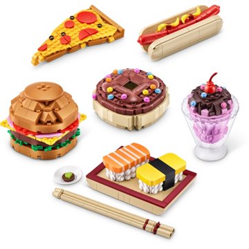 Zuru MAX Snacks Collection Building Bricks Capsule
