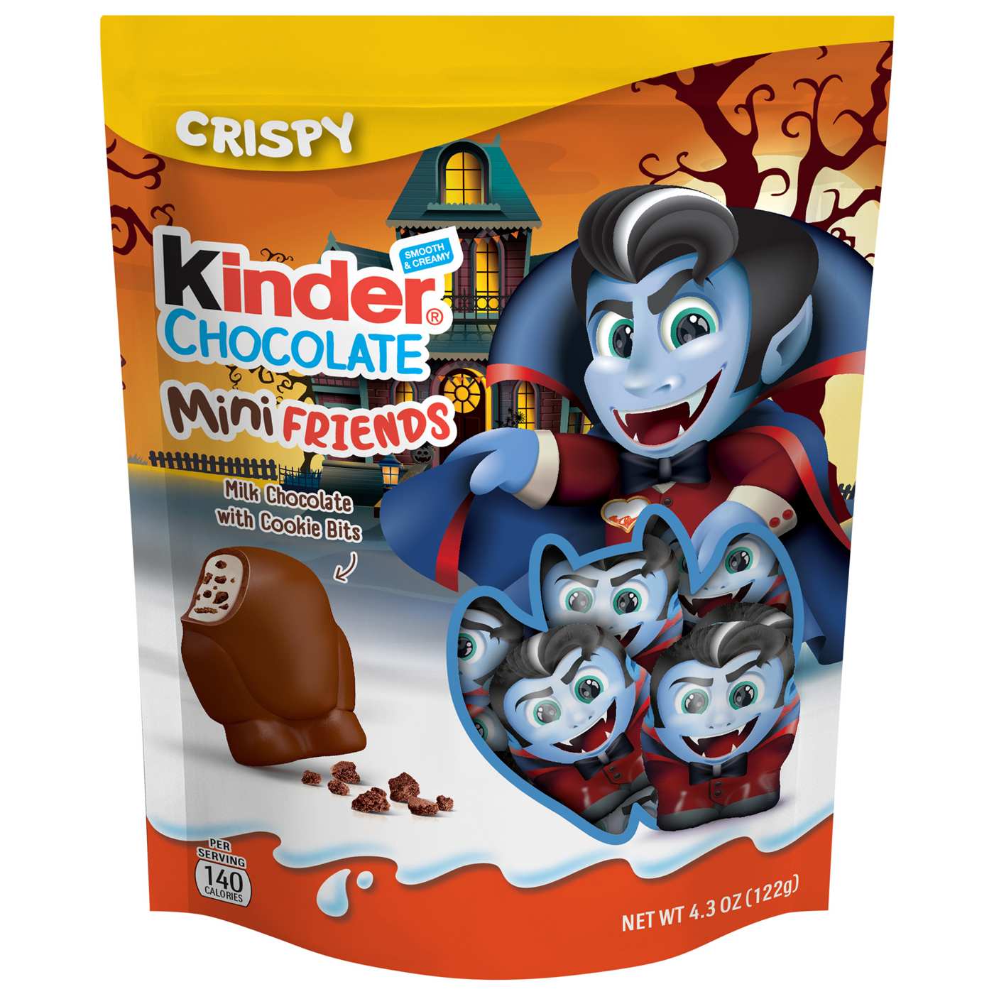 Kinder Chocolate Crispy Mini Friends Halloween Candy; image 1 of 3