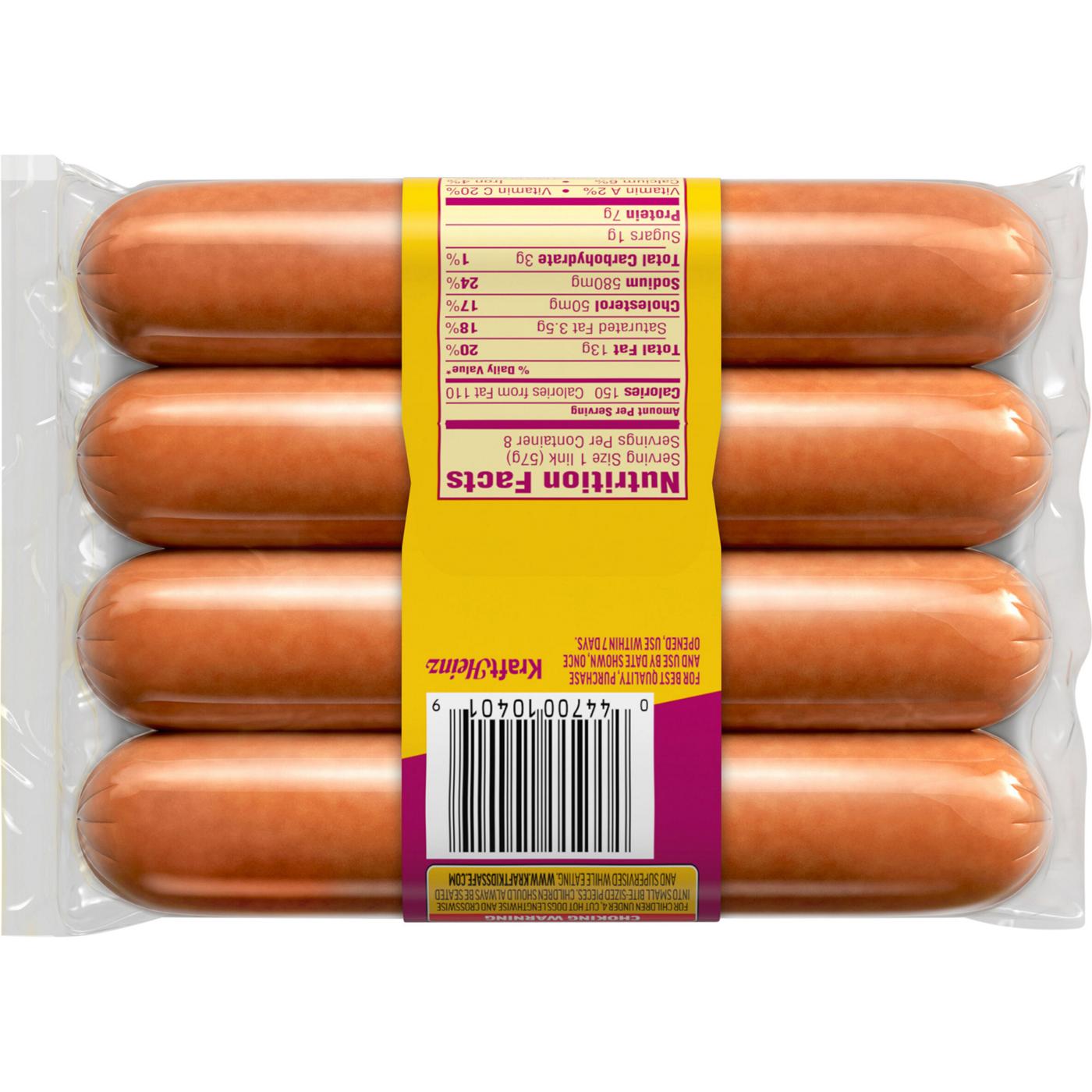 Oscar Mayer Chili Cheese Stuffed Hot Dogs; image 3 of 3