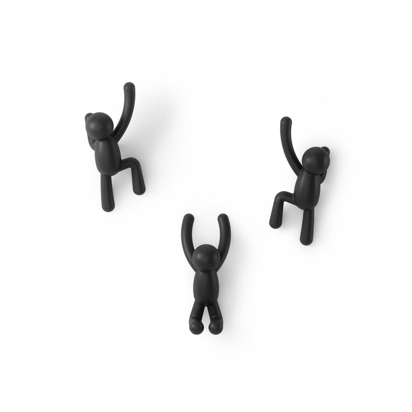 Umbra Buddy Wall Hooks - Black; image 6 of 6