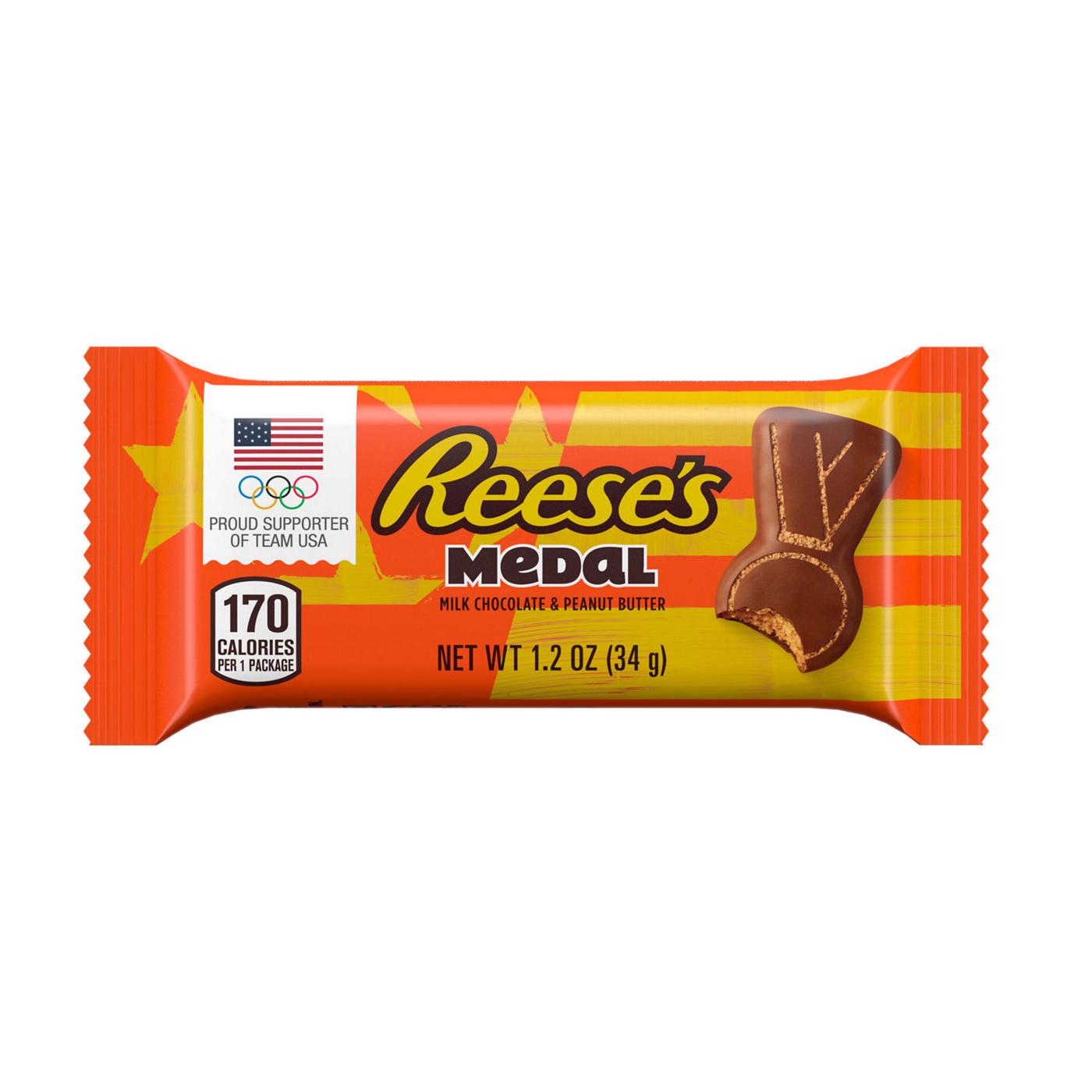 Reese's Medal Milk Chocolate Peanut Butter Candy; image 1 of 5