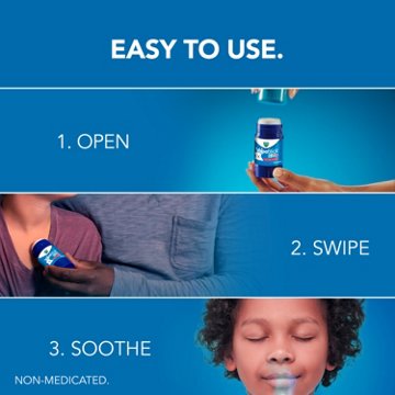 Vicks VapoStick Kids, Solid Balm, Soothing Non-Medicated Vicks Vapors, Easy To Use No Touch Applicator