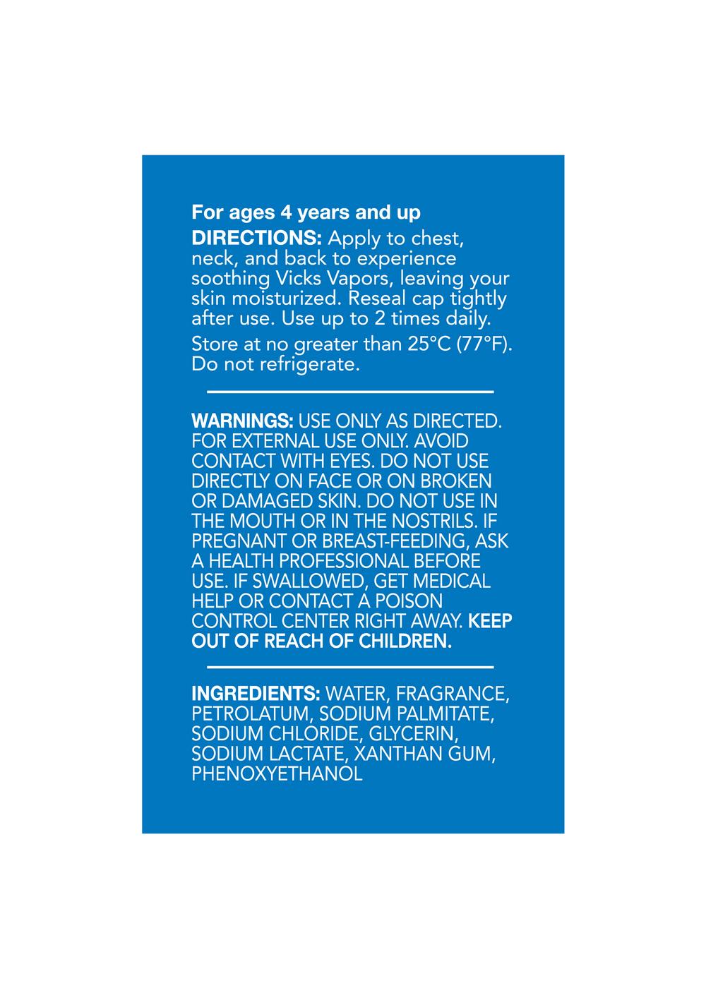 Vicks VapoStick Kids Soothing Vapors Solid Balm; image 6 of 6