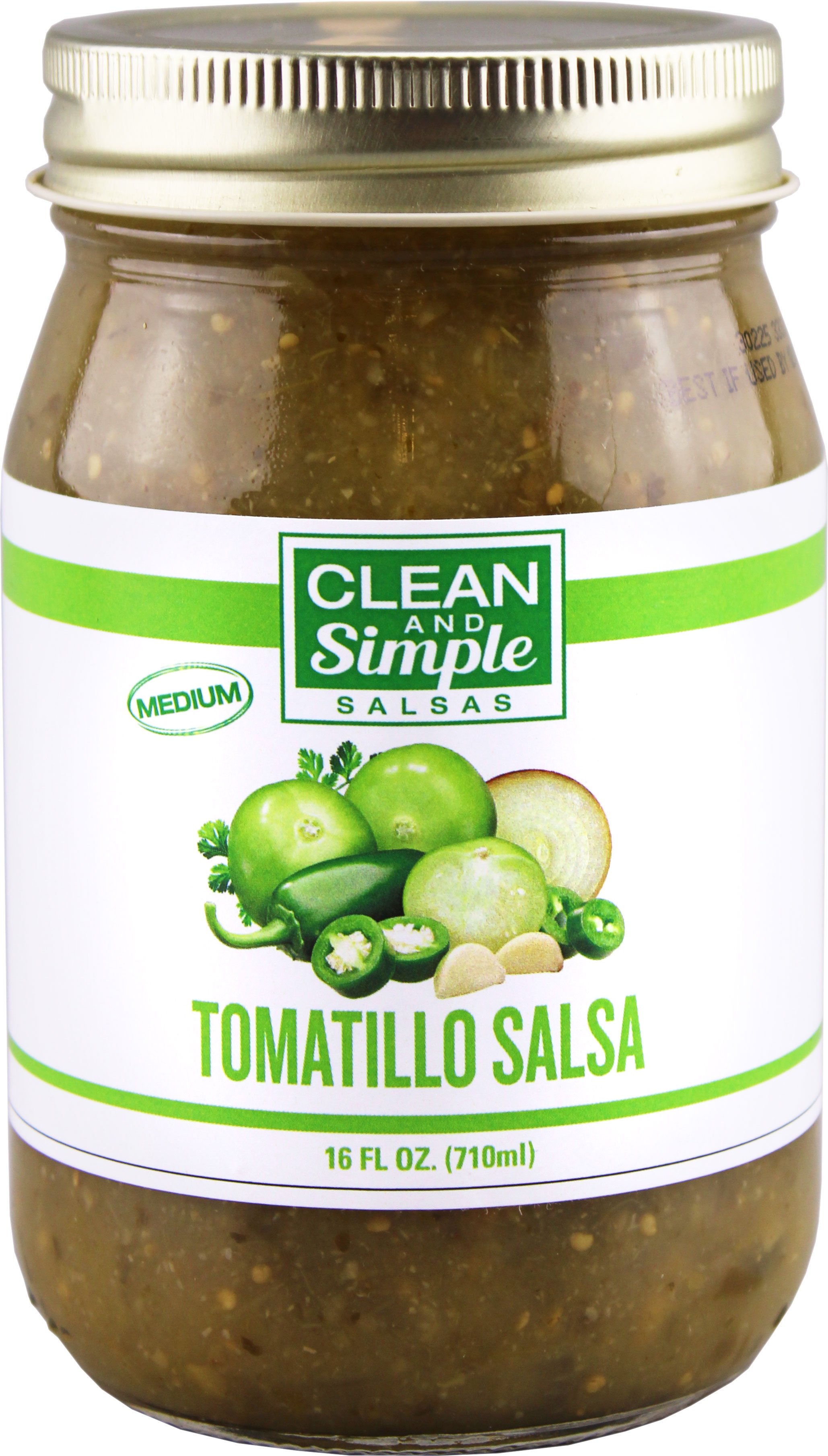 Clean & Simple Medium Tomatillo Salsa, 16 oz | Central Market - Really ...