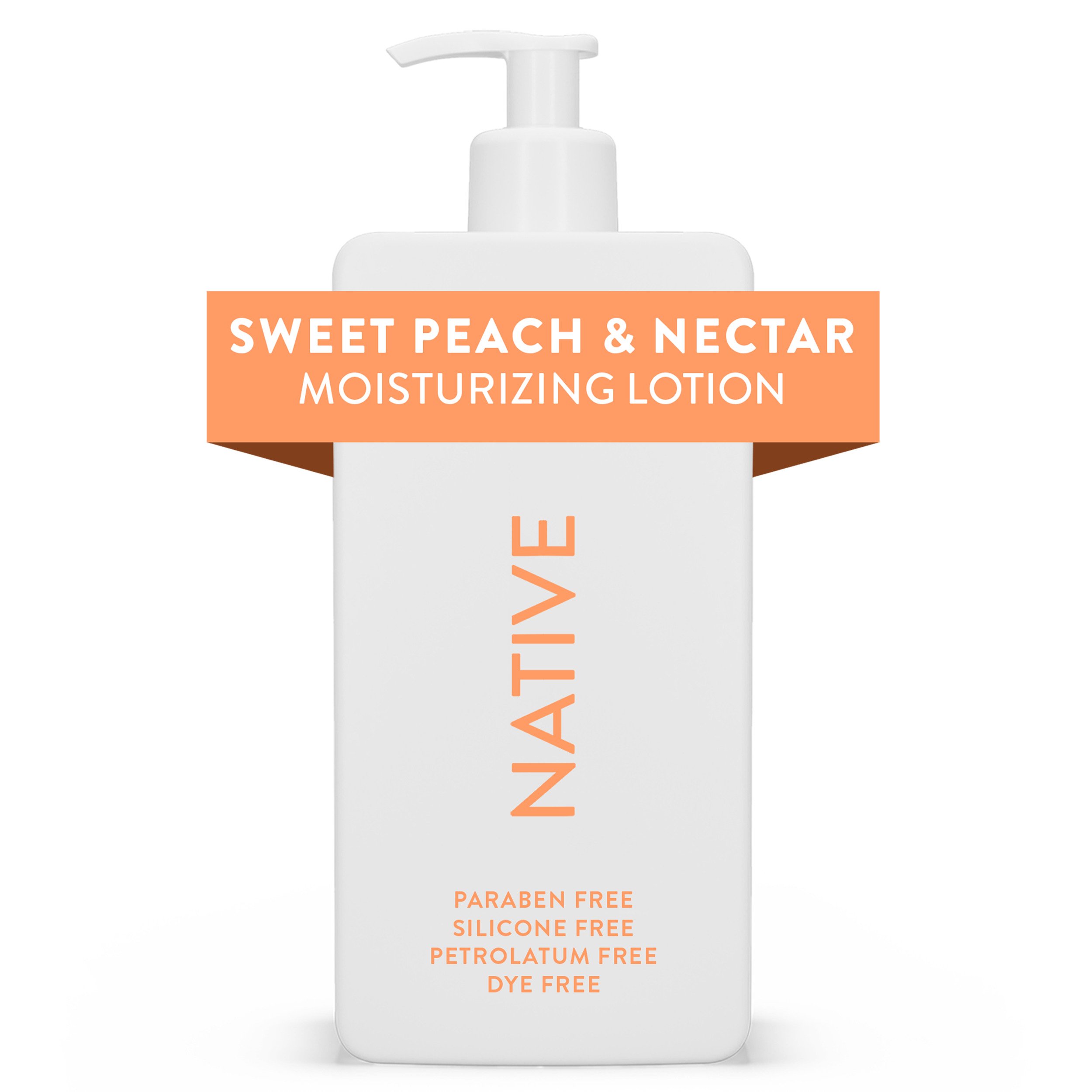Native Moisturizing Lotion - Sweet Peach & Nectar - Shop Body