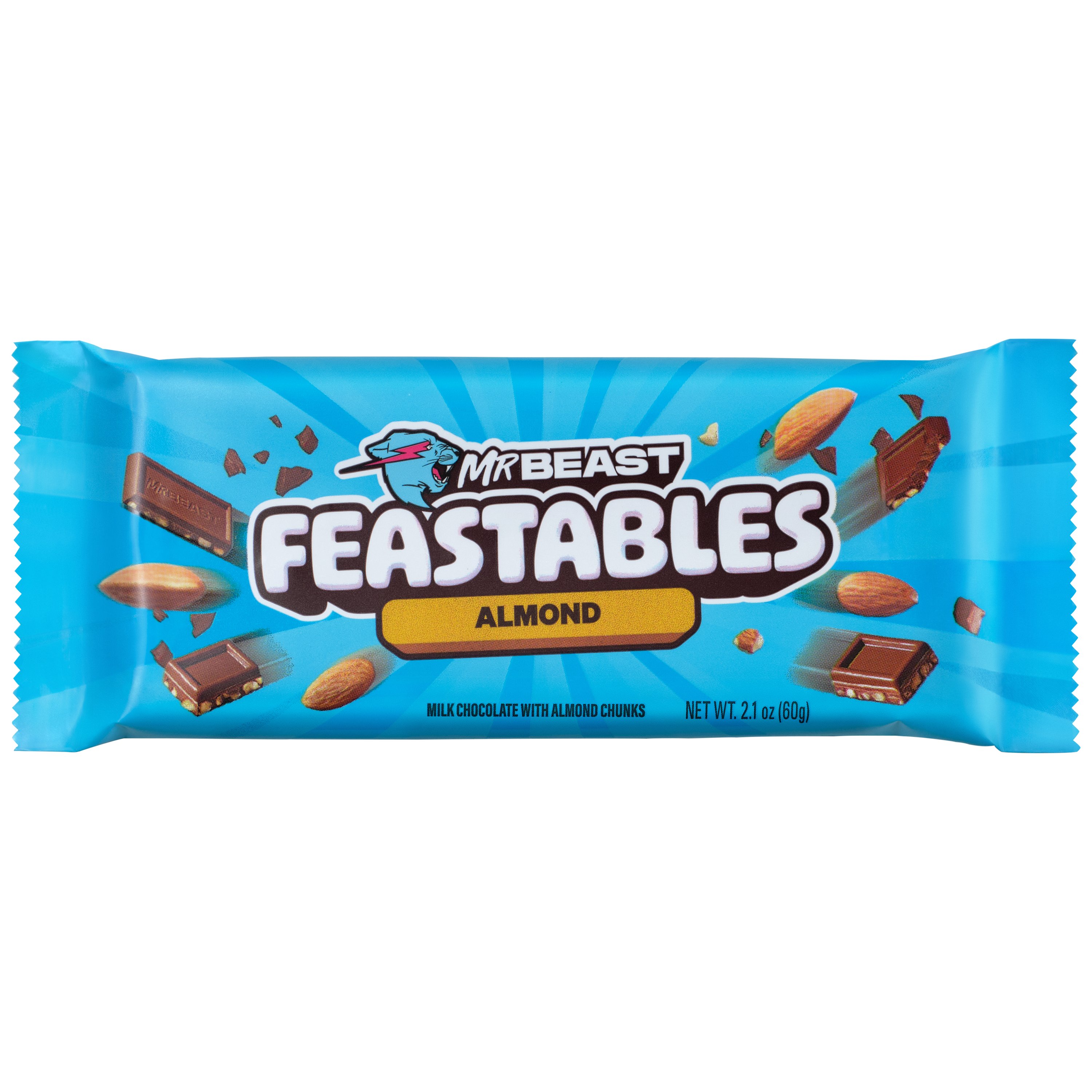 Feastables MrBeast Almond Milk Chocolate Candy Bar Shop Candy At H E B