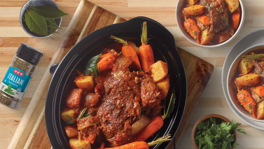 Delicious slow-cooked dishes