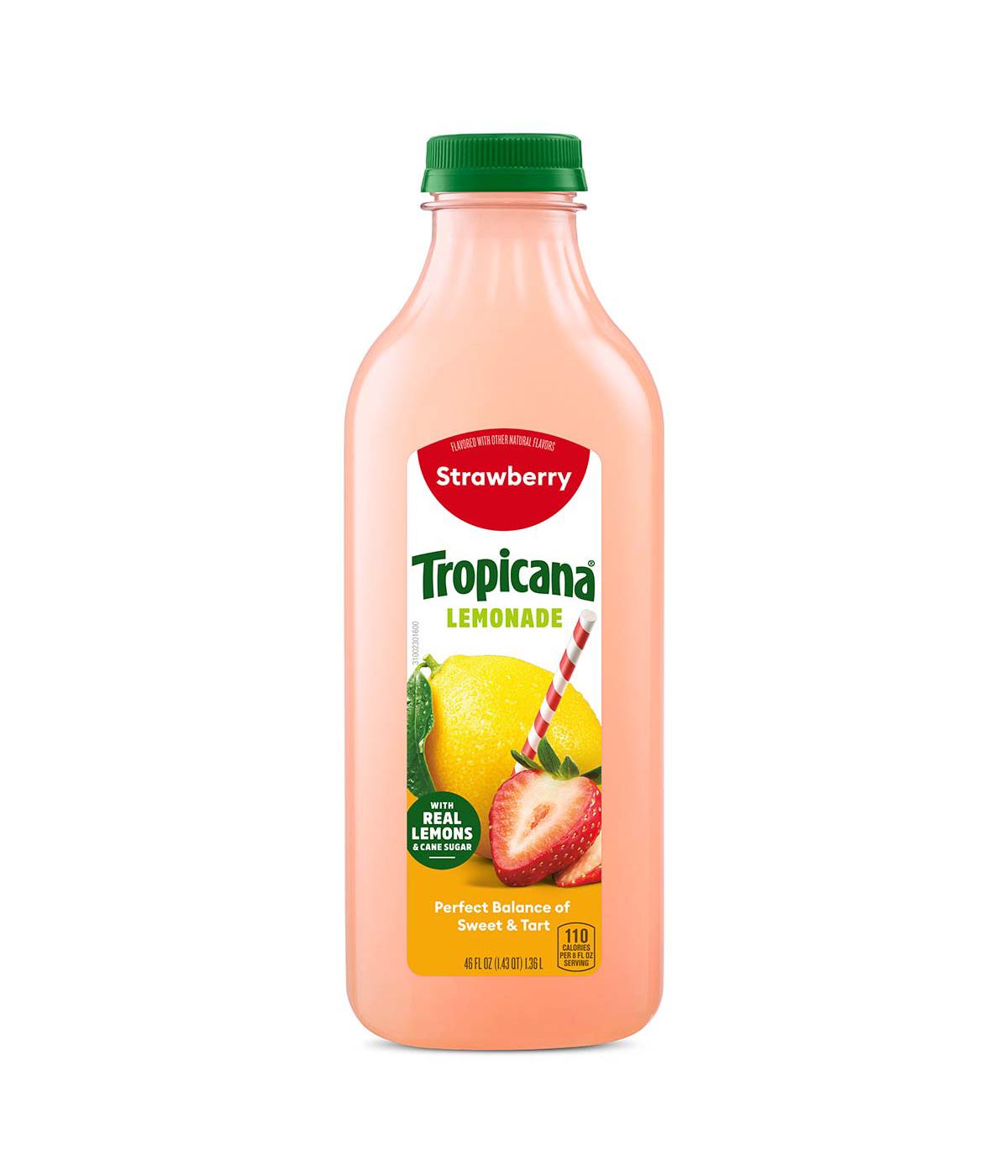 Tropicana Strawberry Lemonade; image 1 of 2