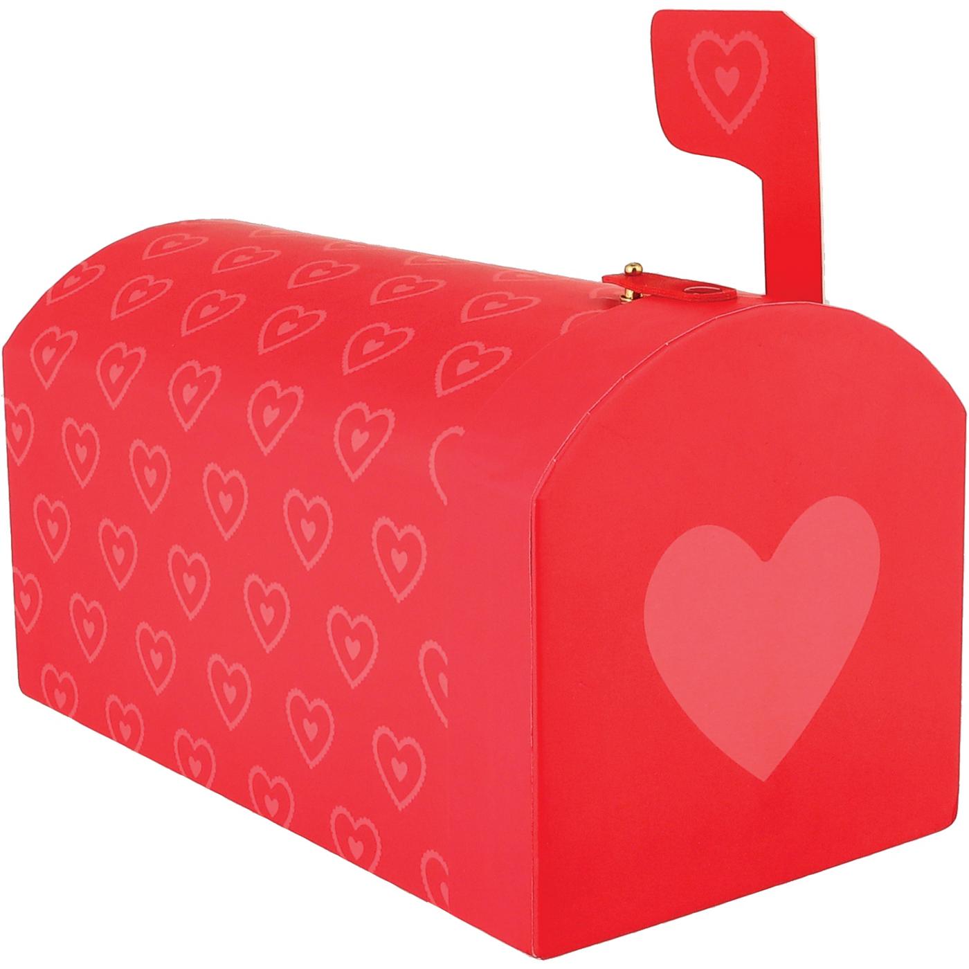 Destination Holiday Red Heart Valentine's Mailbox; image 1 of 2