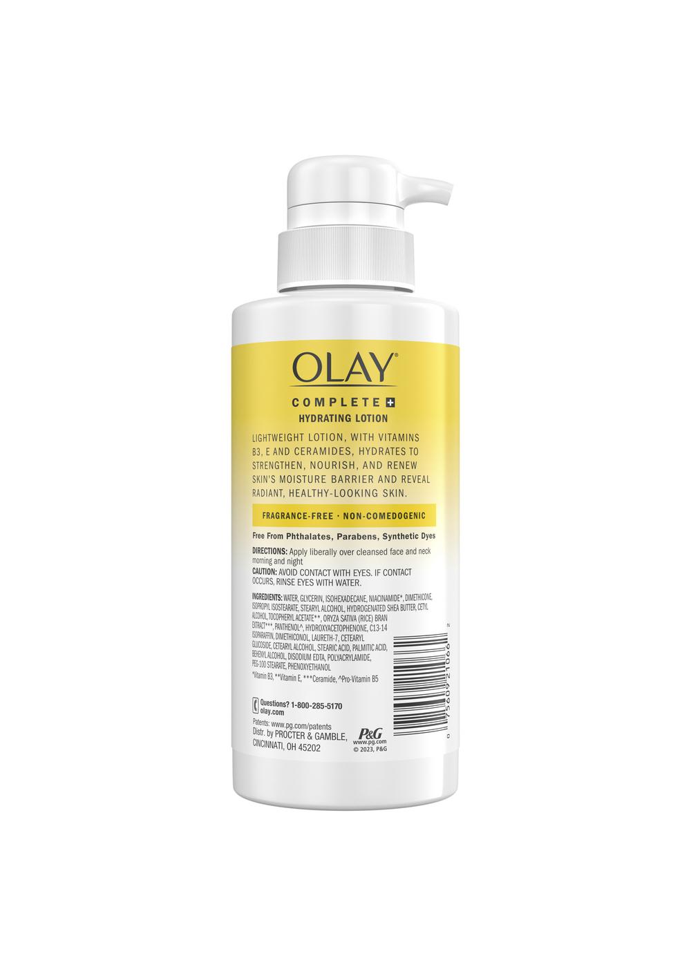 Olay Comlete+ Hydrating Lotion; image 6 of 8