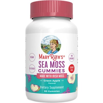 Mary Ruth's Sugar Free Sea Moss Gummies - Green Apple