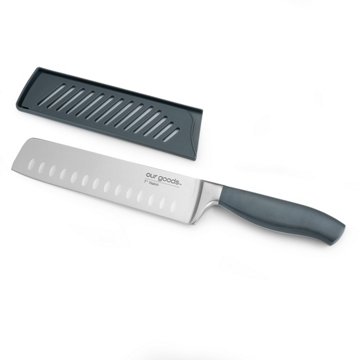 our goods Nakiri Knife with Sheath, 7''