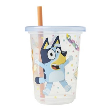 The First Years Bluey Take & Toss Straw Cup, 4 ct