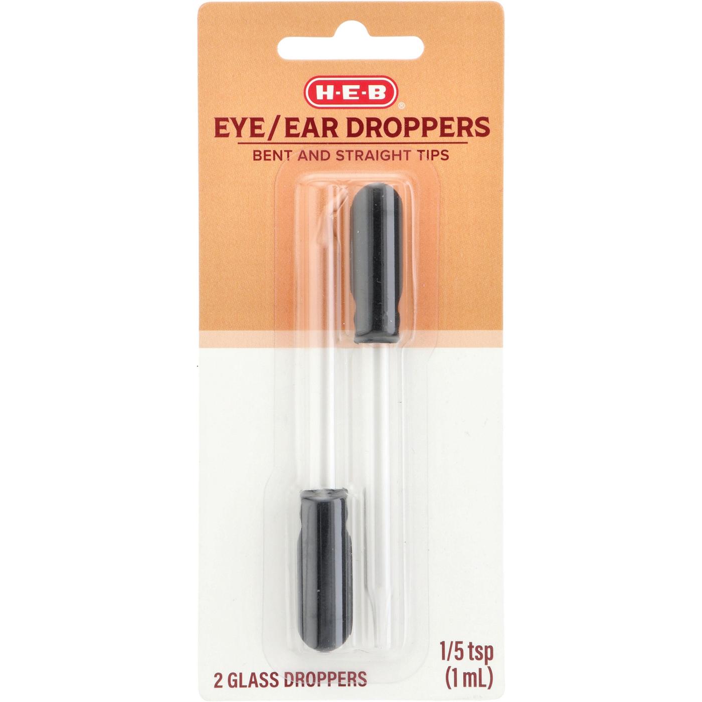 H-E-B Eye & Ear Tincture Droppers ; image 1 of 2