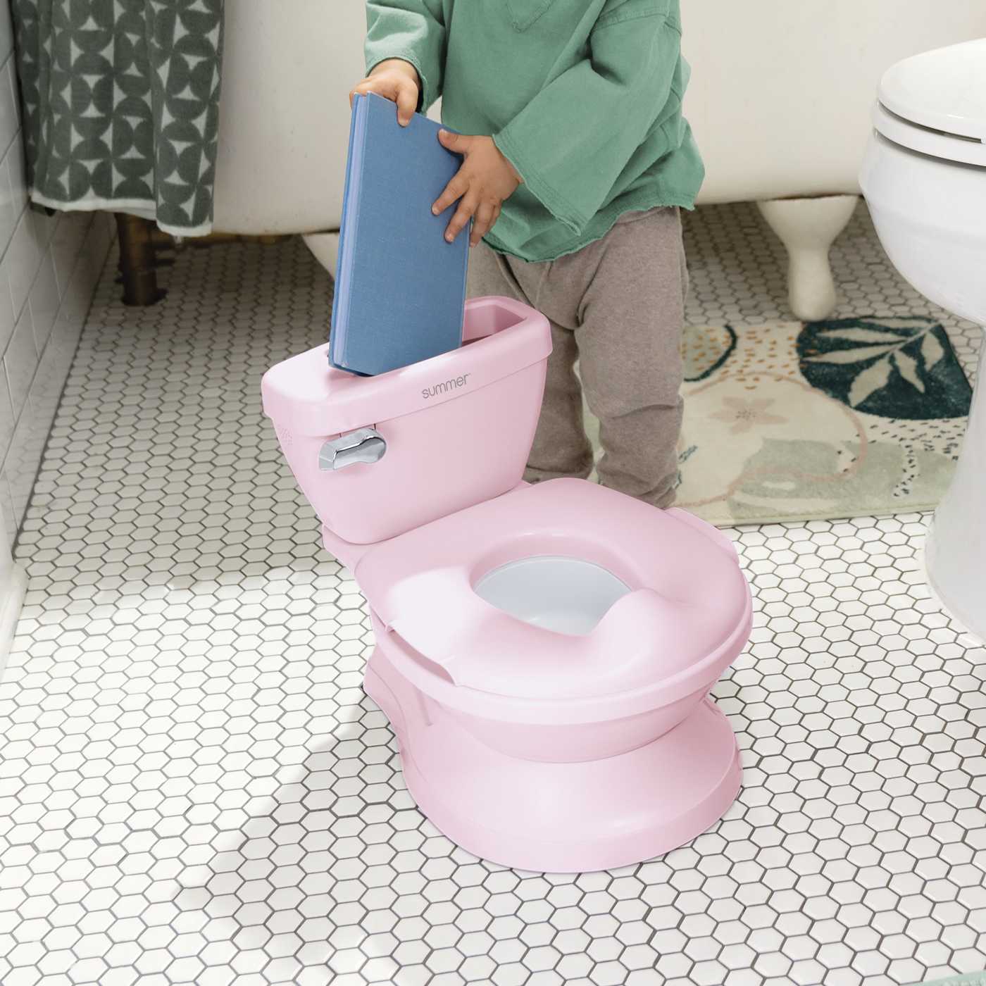 Summer by Ingenuity My Size Potty Pro 2-in-1 Potty Training System - Pink; image 2 of 5