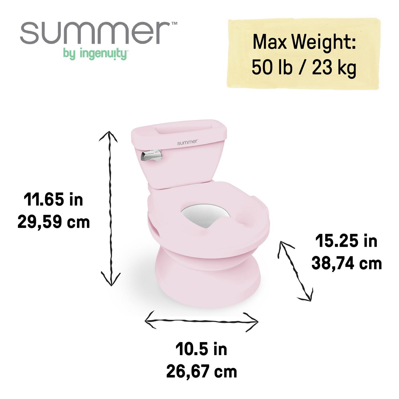 Summer by Ingenuity My Size Potty Pro 2-in-1 Potty Training System - Pink; image 4 of 5