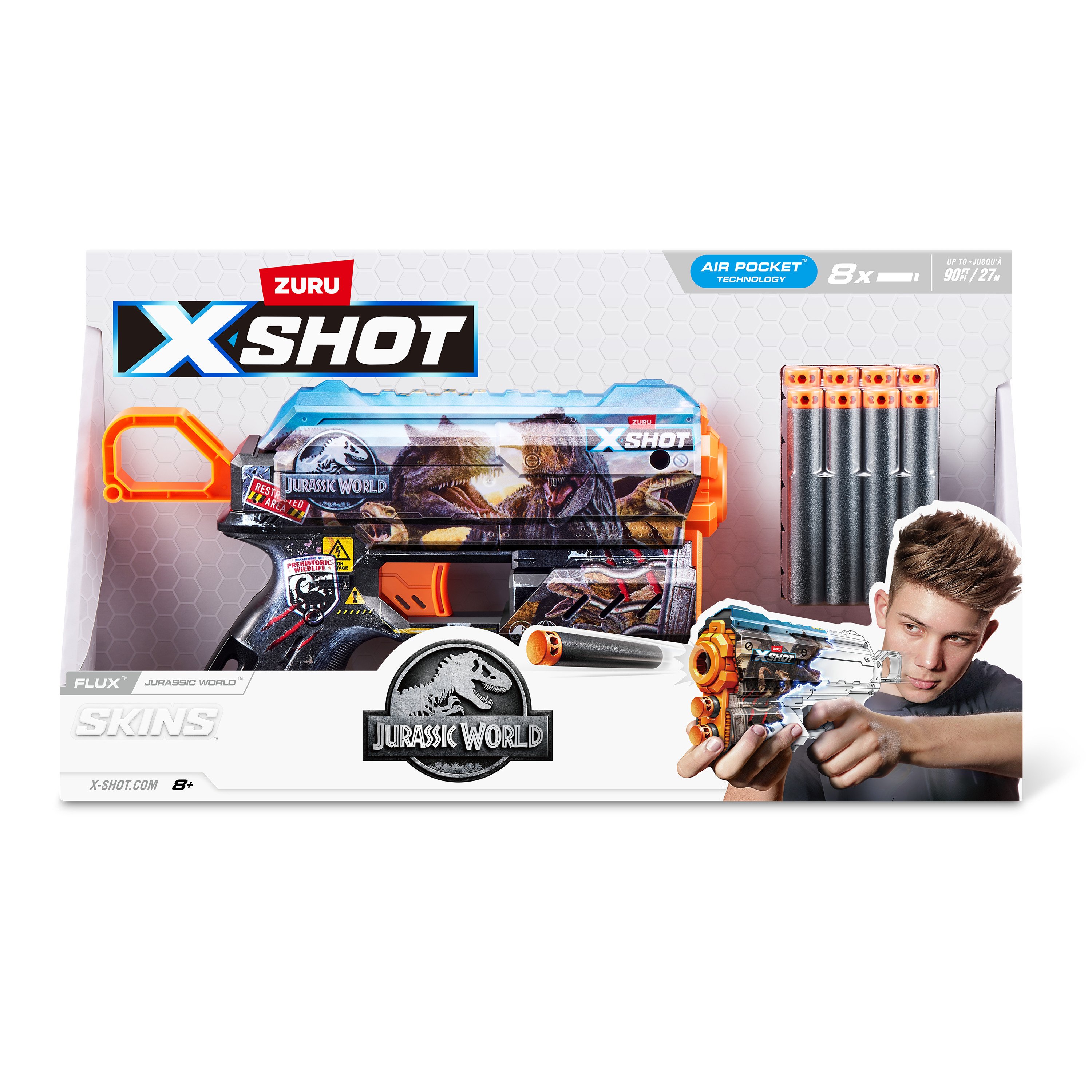 Zuru XSHOT Jurassic World Flux Dart Blaster - Shop Blasters at H-E-B