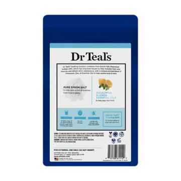 Dr Teal's Pure Epsom Salt Magnesium Soaking Solution - Restorative Minerals, 3 lb