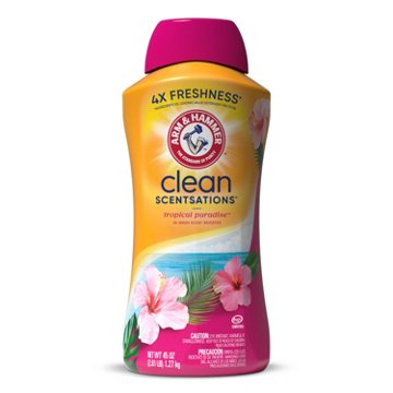 Arm & Hammer Clean Scentsation In-Wash Scent Booster Beads - Tropical Paradise , 45 oz