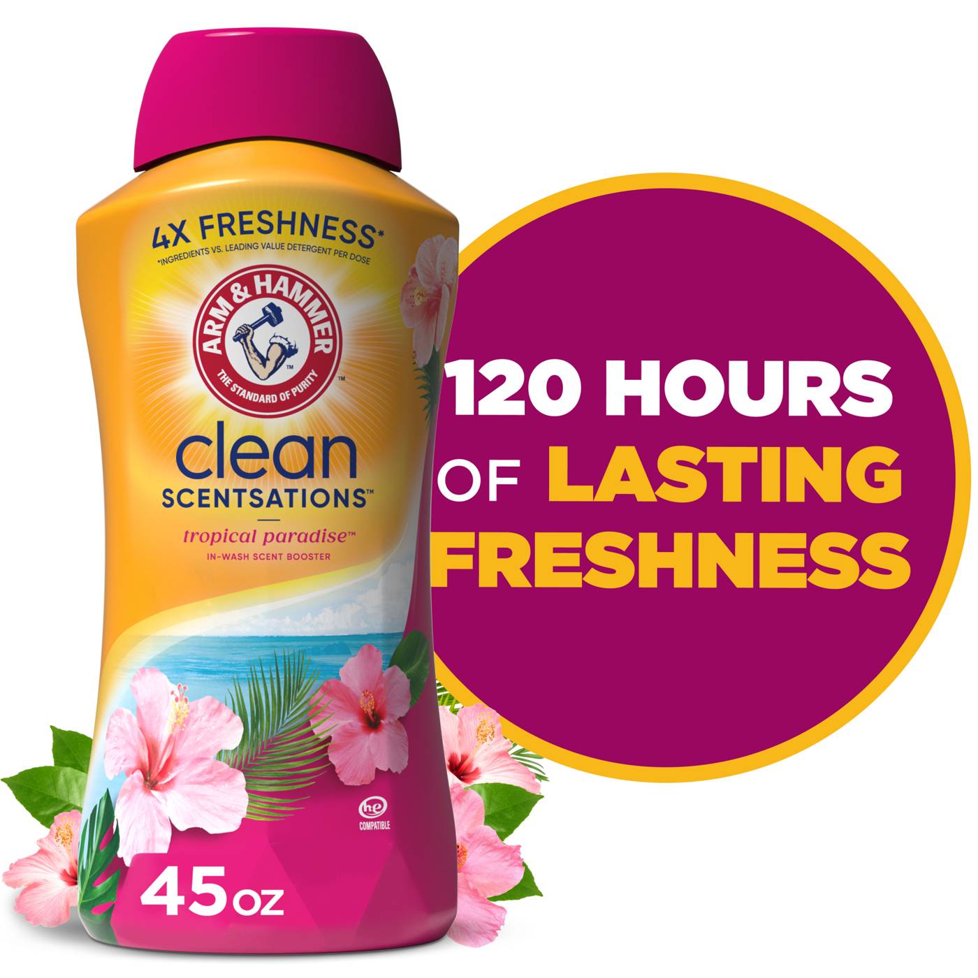 Arm & Hammer Clean Scentsation In-Wash Scent Booster Beads - Tropical Paradise ; image 8 of 13
