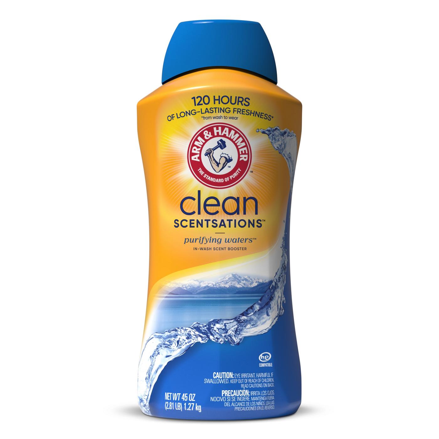 Arm & Hammer Clean Scentsation In-Wash Scent Booster Beads - Purifying Waters; image 1 of 4