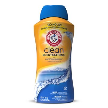Arm & Hammer Clean Scentsation In-Wash Scent Booster Beads - Purifying Waters, 45 oz