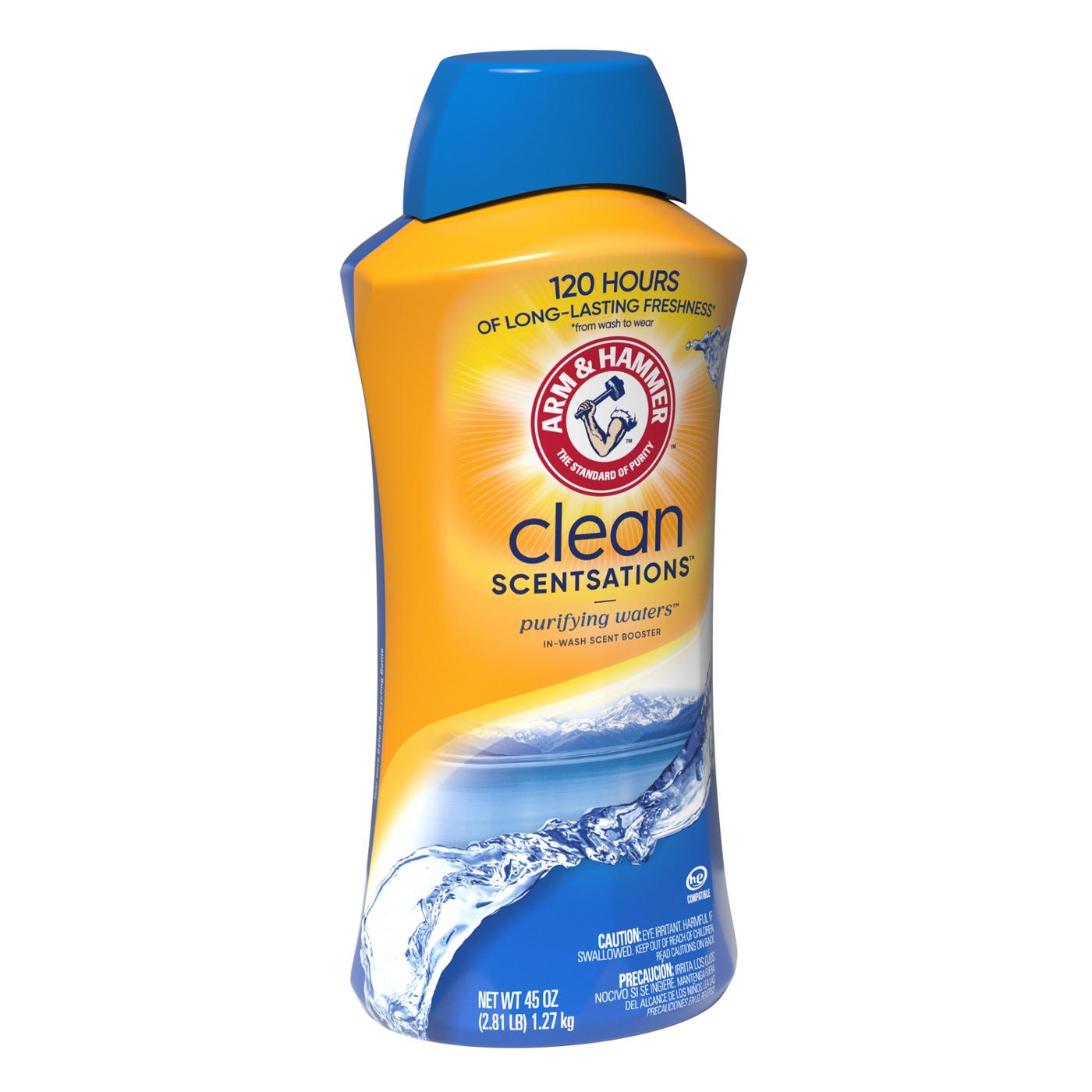Arm & Hammer Clean Scentsation In-Wash Scent Booster Beads - Purifying Waters; image 8 of 13