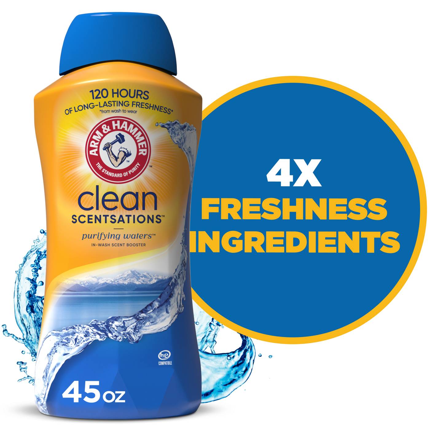 Arm & Hammer Clean Scentsation In-Wash Scent Booster Beads - Purifying Waters; image 13 of 13