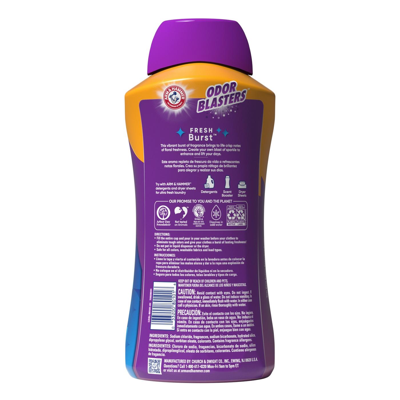 Arm & Hammer Odor Blasters In-Wash Scent Booster Beads - Fresh Burst; image 4 of 12