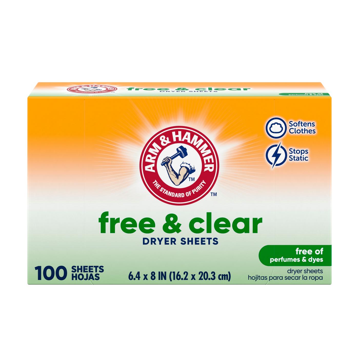 Arm & Hammer Fresh'n Soft Fabric Softener Sheets; image 1 of 10