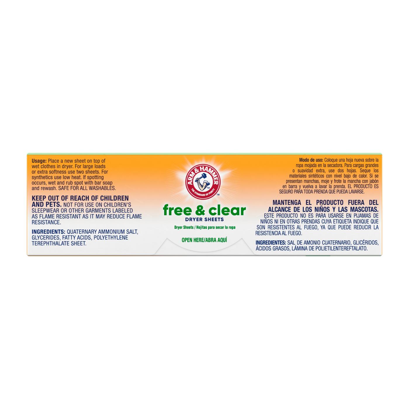 Arm & Hammer Fresh'n Soft Fabric Softener Sheets; image 3 of 10