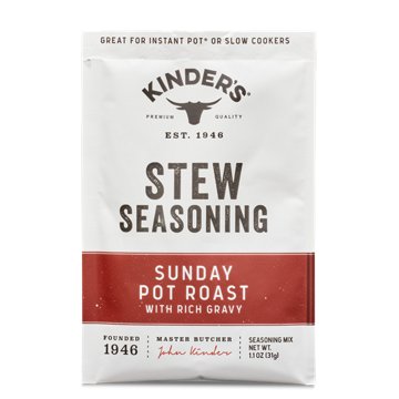 Kinder's Stew Seasoning - Sunday Pot Roast , 1.1 oz
