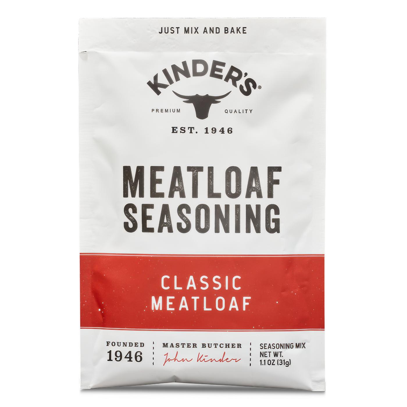 Kinder's Meatloaf Seasoning - Classic ; image 1 of 5