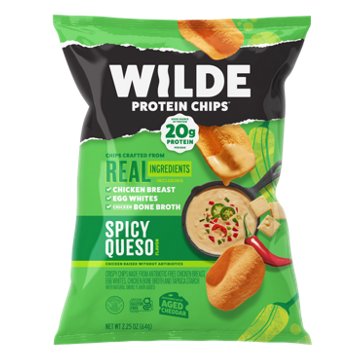 WILDE 10g Protein Chicken Chips - Spicy Queso