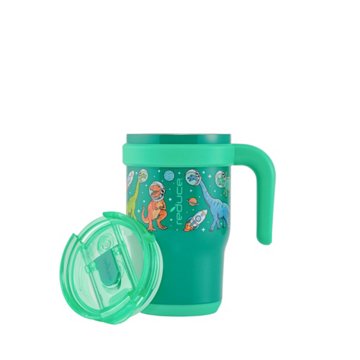 Reduce Kids Coldee Mug Tumbler - Dinosaurs, 14 oz