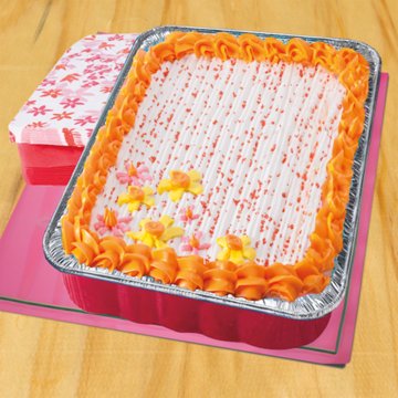 Handi-Foil Cake Pans & Lids - Red, 2 pk, 13'' x 9'' x 1.84''