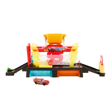 Disney Pixar Cars Color Changers Lightning McQueen Car Wash