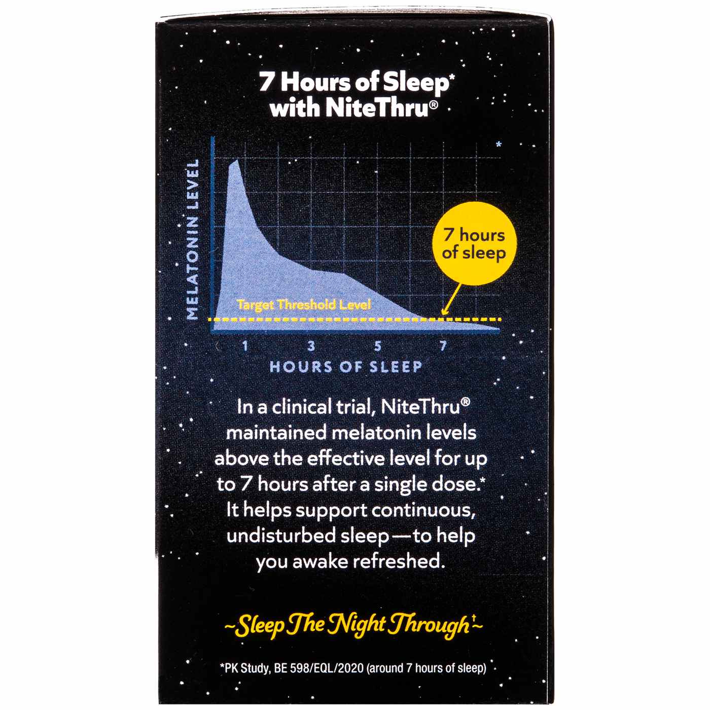 Nite Thru Advanced Sleep Aid Melatonin Capsules; image 3 of 4