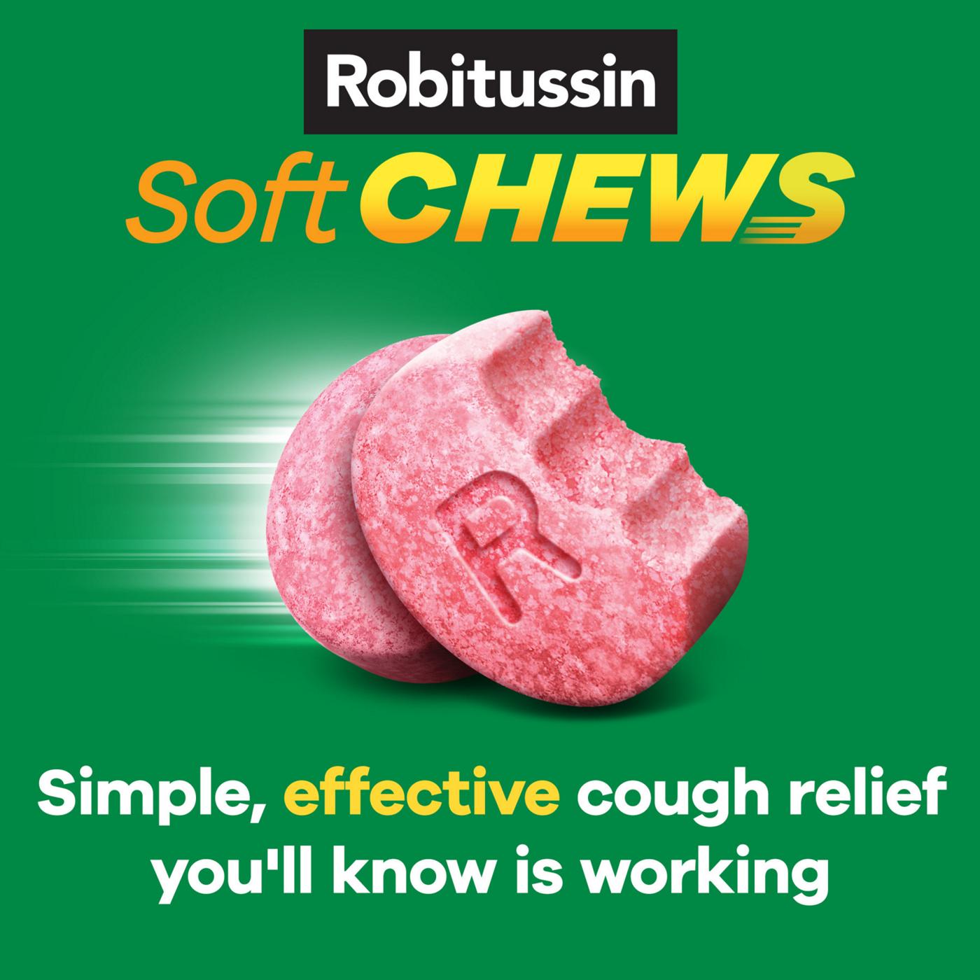 Robitussin Adult Long Acting Cough Chewable Tablets - Berry; image 5 of 5