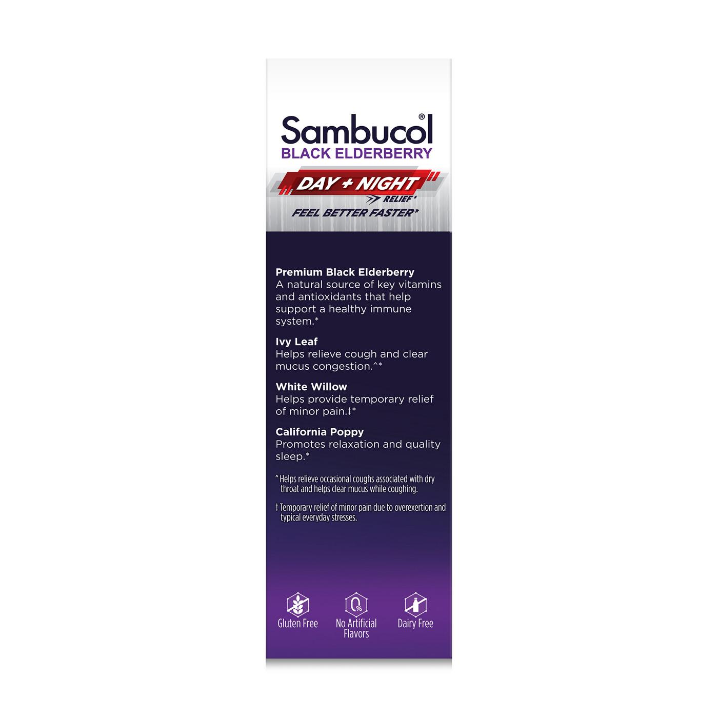 Sambucol Black Elderberry Day + Night Relief Capsules; image 3 of 4