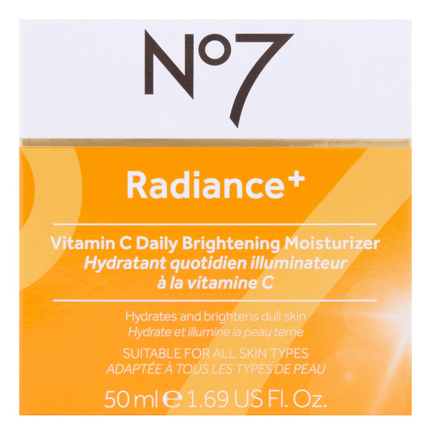 No7 Radiance Vitamin C Daily Brightening Moisturizer; image 1 of 5