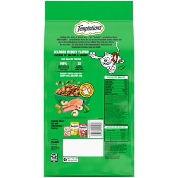 Temptations Seafood Medley Flavor Adult Dry Cat Food